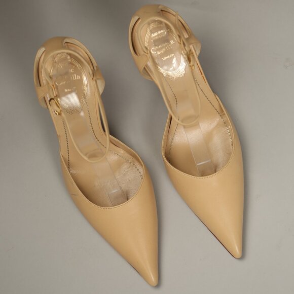 RENE CAOVILLA Nude Heels - Picture 2 of 13